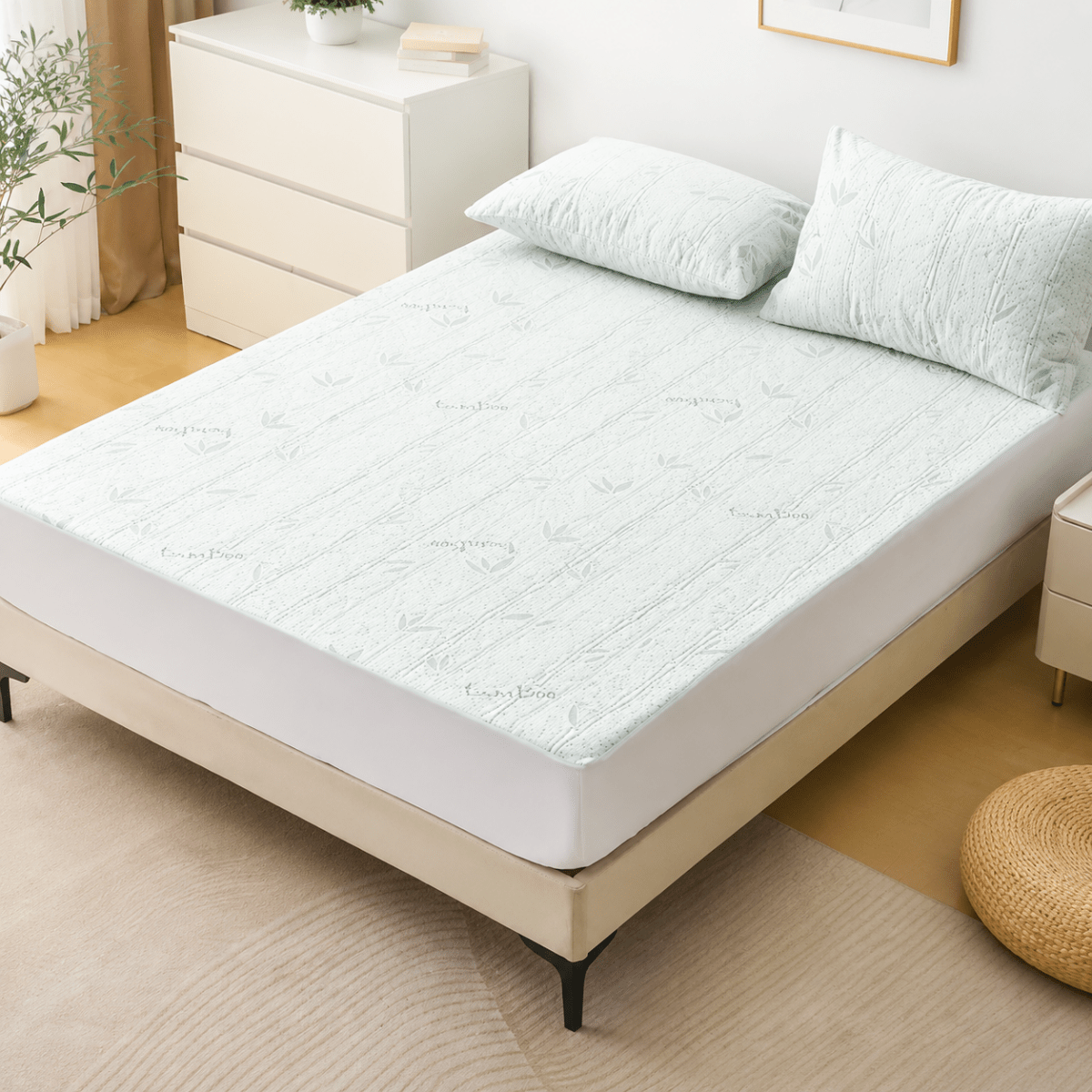 Cooling Fitted Sheet for Comfortable and Cool Sleep