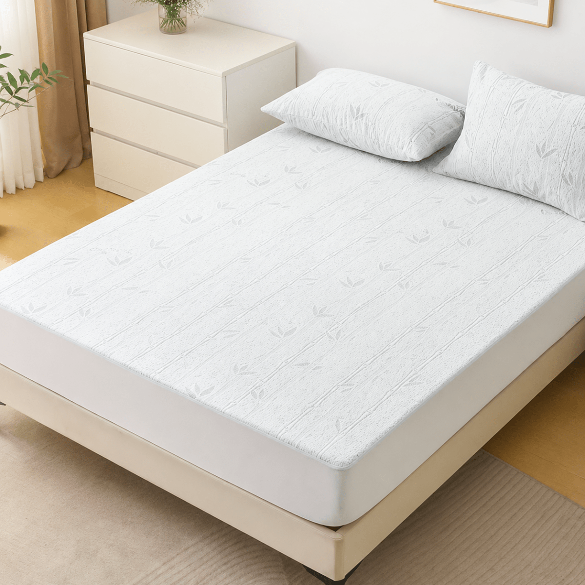 Cooling Fitted Sheet for Comfortable and Cool Sleep