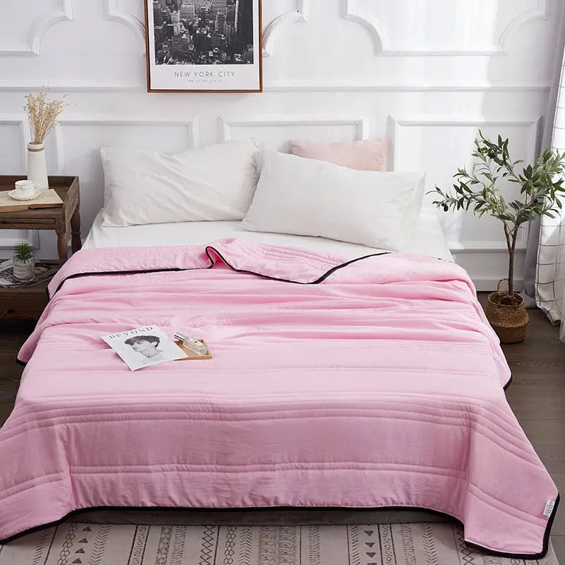 Cooling Summer Blanket | Lightweight and Breathable Bedding for Hot Nights