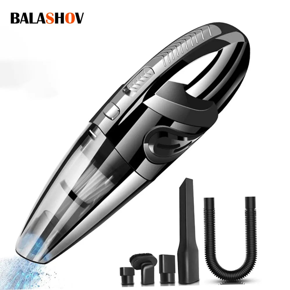 Cordless Handheld Vacuum Cleaner with Powerful Cyclonic Suction System