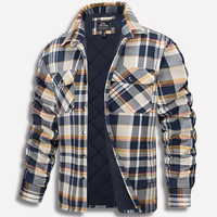 Cotton Plaid Lumberjack Flannel Shirt