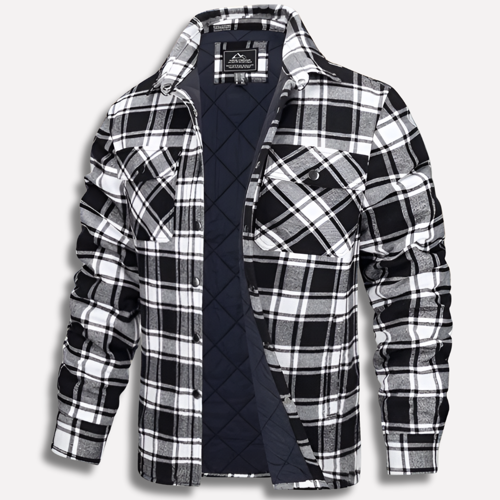 Cotton Plaid Lumberjack Flannel Shirt