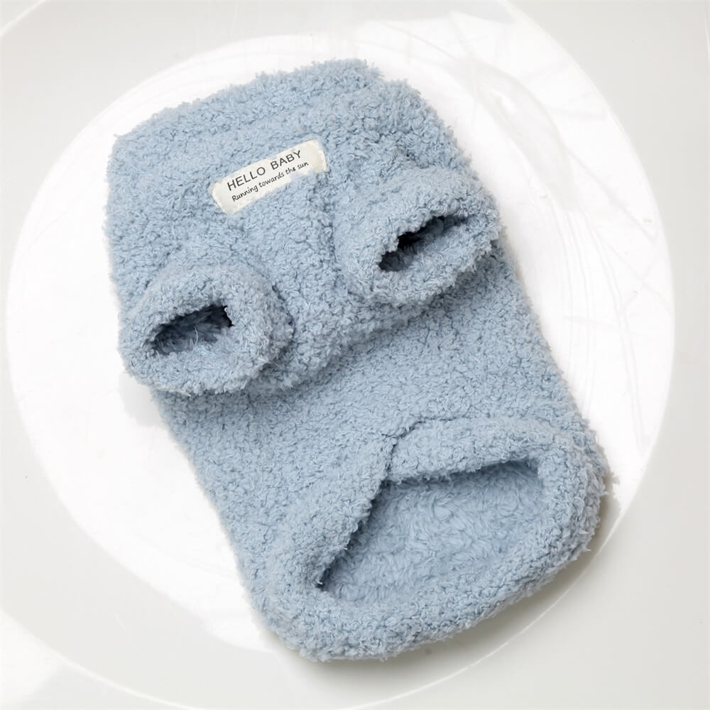 Cozy and Soft Fleece Dog Sweater - Perfect for Cold-Weather Comfort