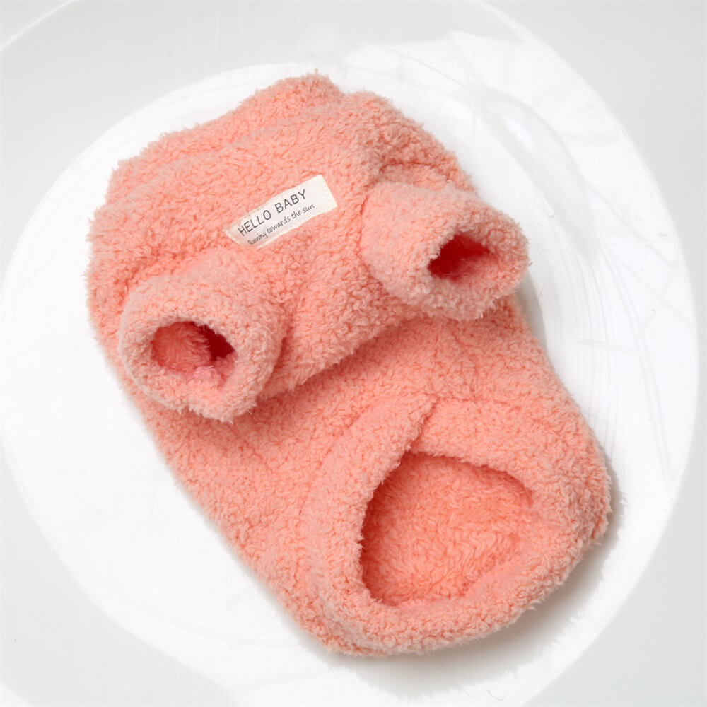 Cozy and Soft Fleece Dog Sweater - Perfect for Cold-Weather Comfort