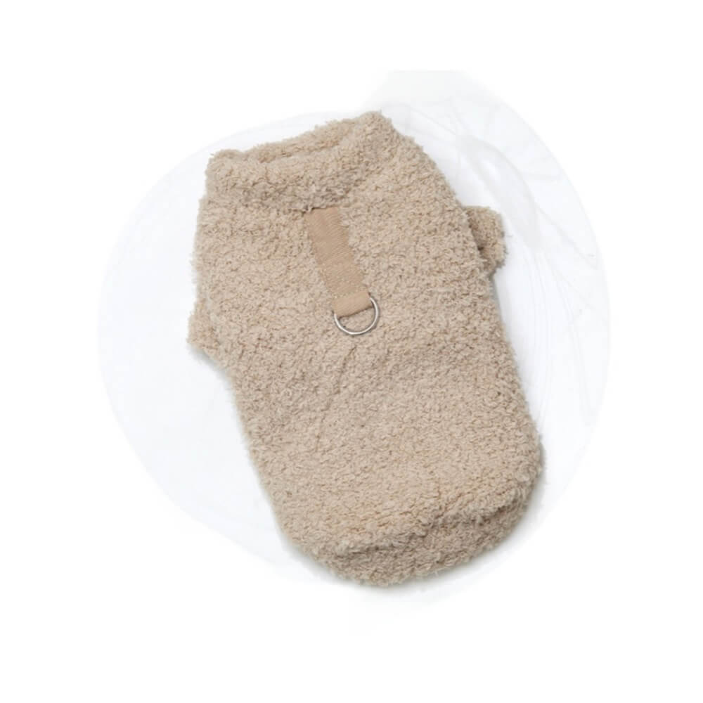 Cozy and Soft Fleece Dog Sweater - Perfect for Cold-Weather Comfort