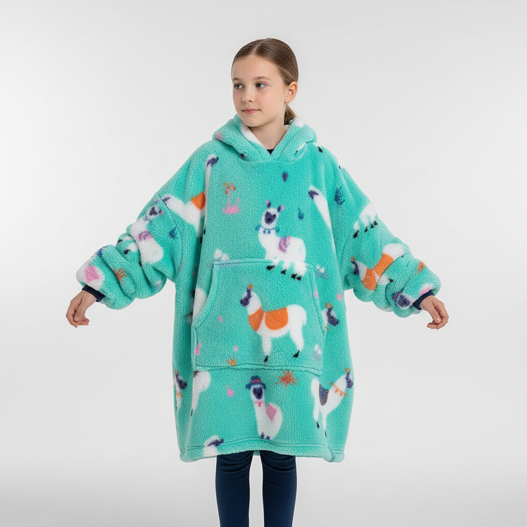 Cozy Home Wrap Hoodie Blanket