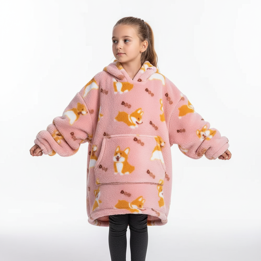Cozy Home Wrap Hoodie Blanket