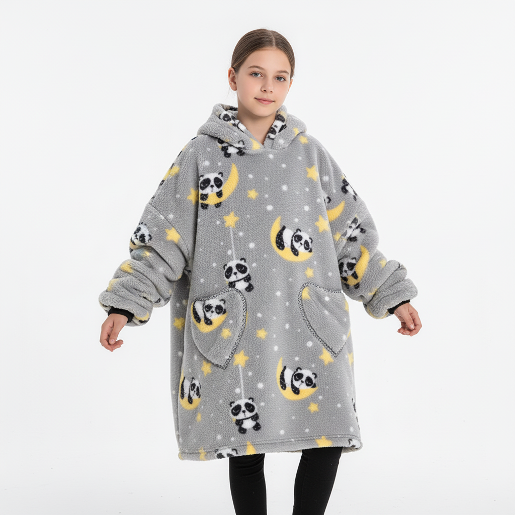 Cozy Home Wrap Hoodie Blanket