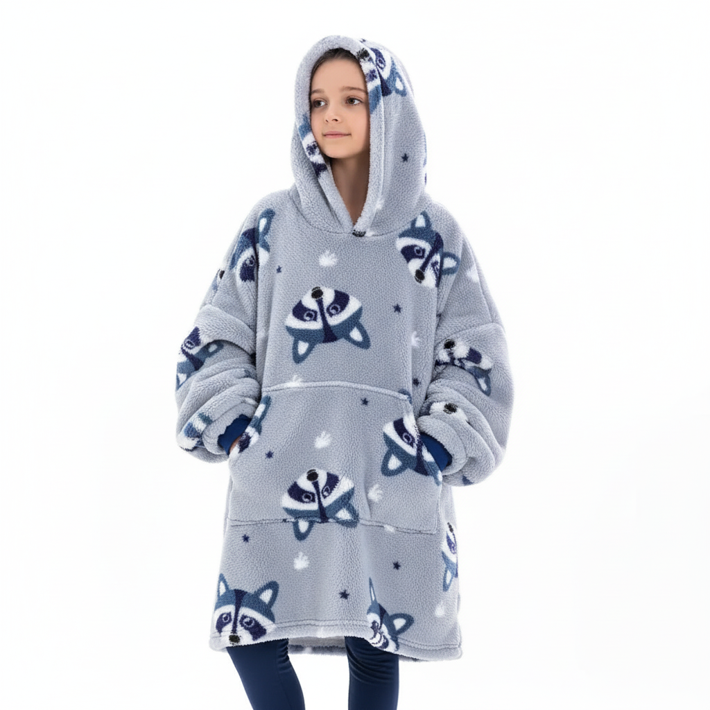 Cozy Home Wrap Hoodie Blanket