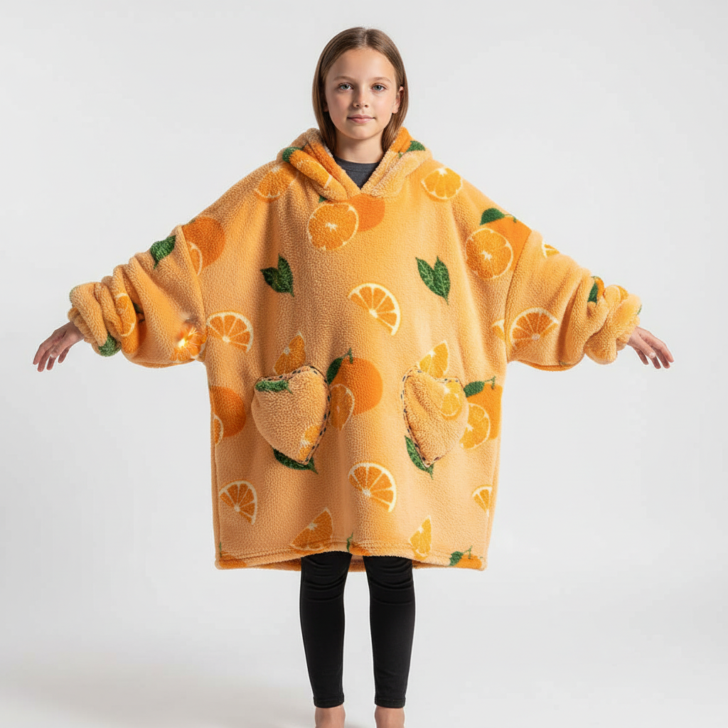 Cozy Home Wrap Hoodie Blanket