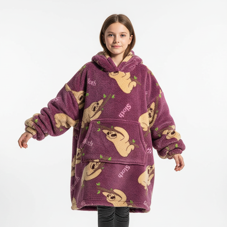 Cozy Home Wrap Hoodie Blanket