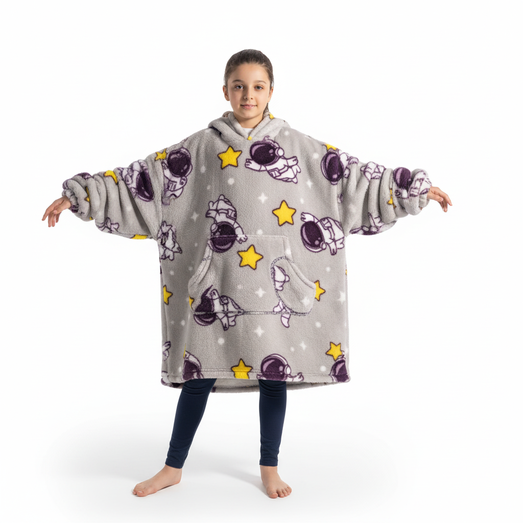 Cozy Home Wrap Hoodie Blanket