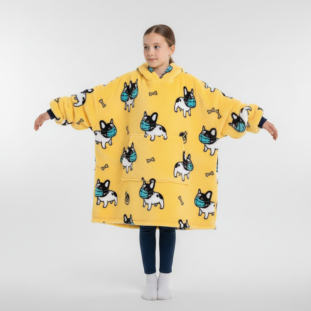 Cozy Home Wrap Hoodie Blanket