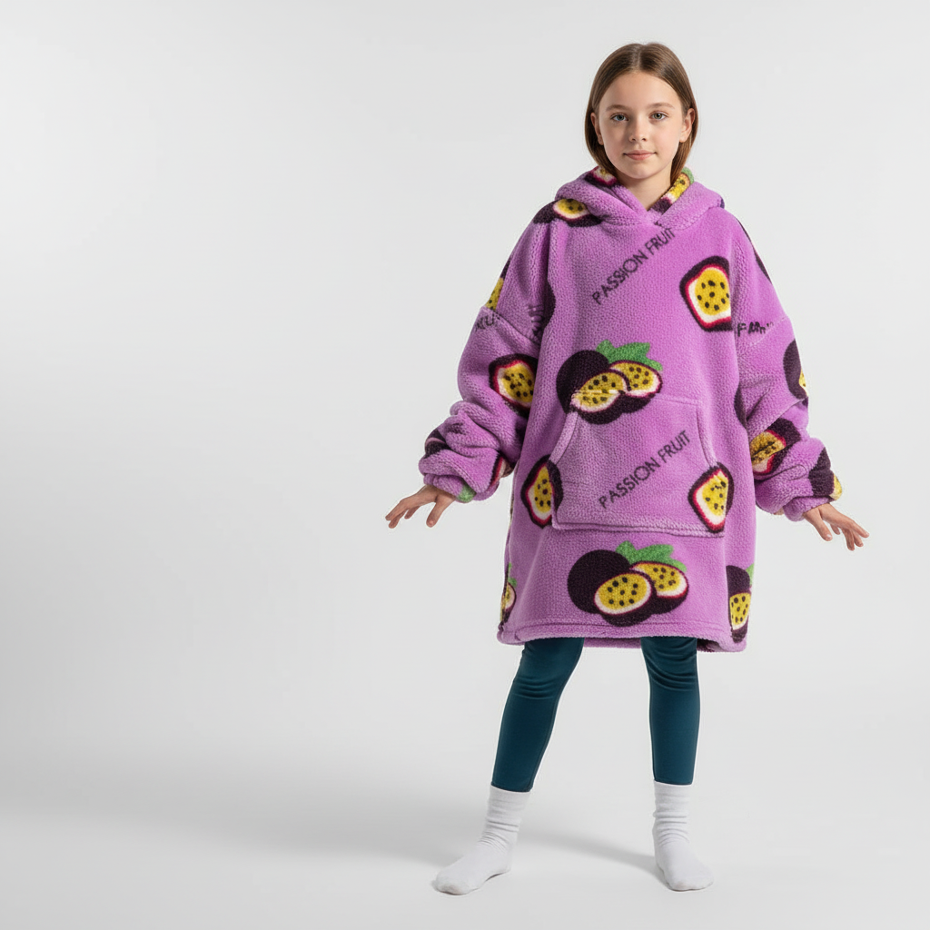 Cozy Home Wrap Hoodie Blanket