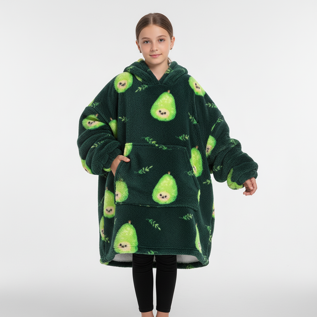 Cozy Home Wrap Hoodie Blanket