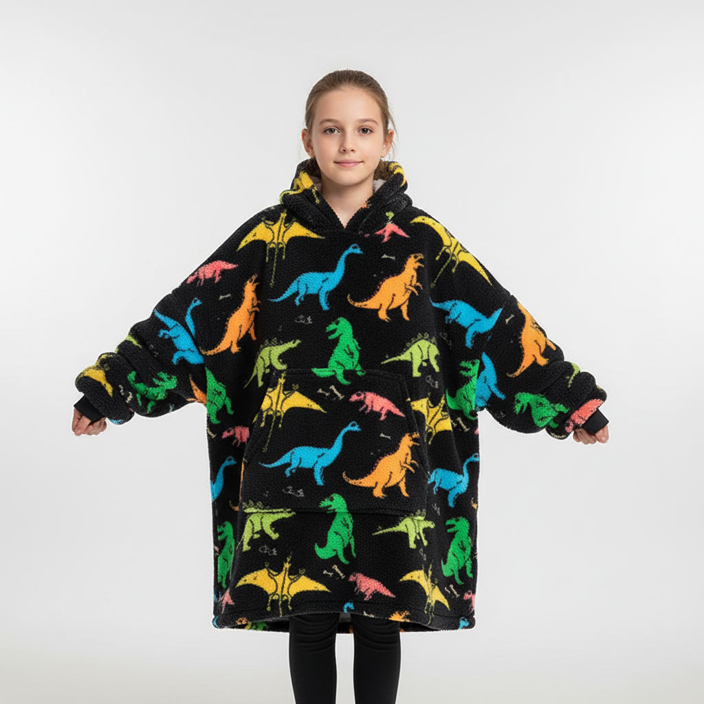 Cozy Home Wrap Hoodie Blanket