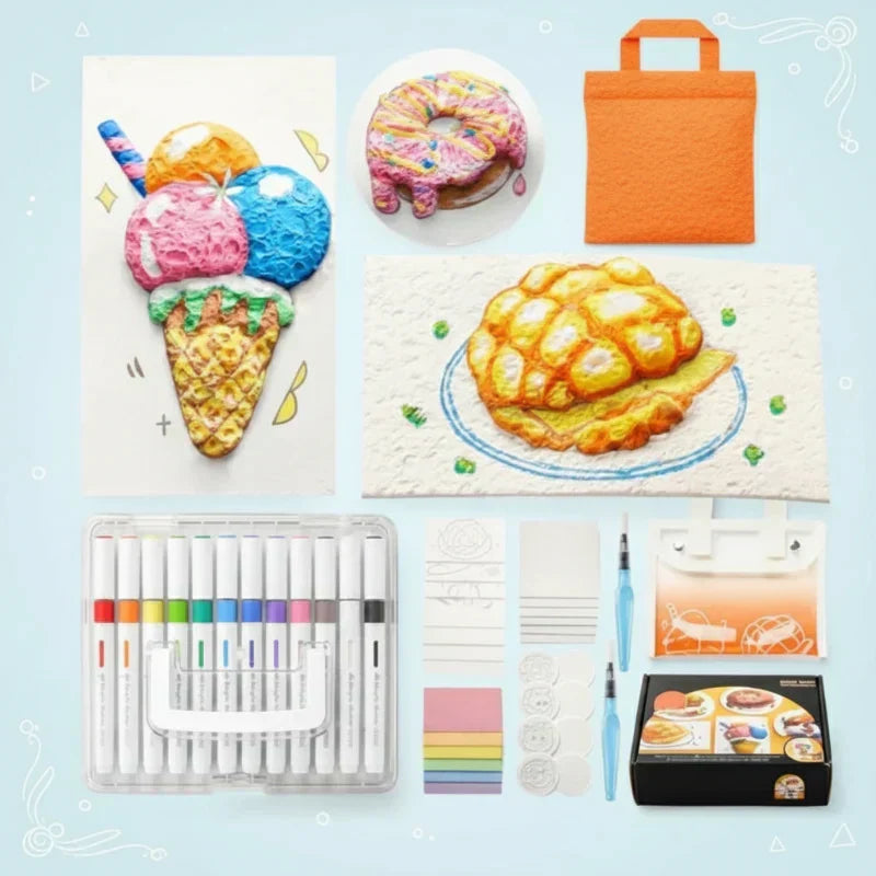 Creative Texture Art Pen Set for Realistic Models
