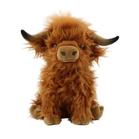 Cuddly Highland Cow Plush Toy – Soft and Adorable Companion