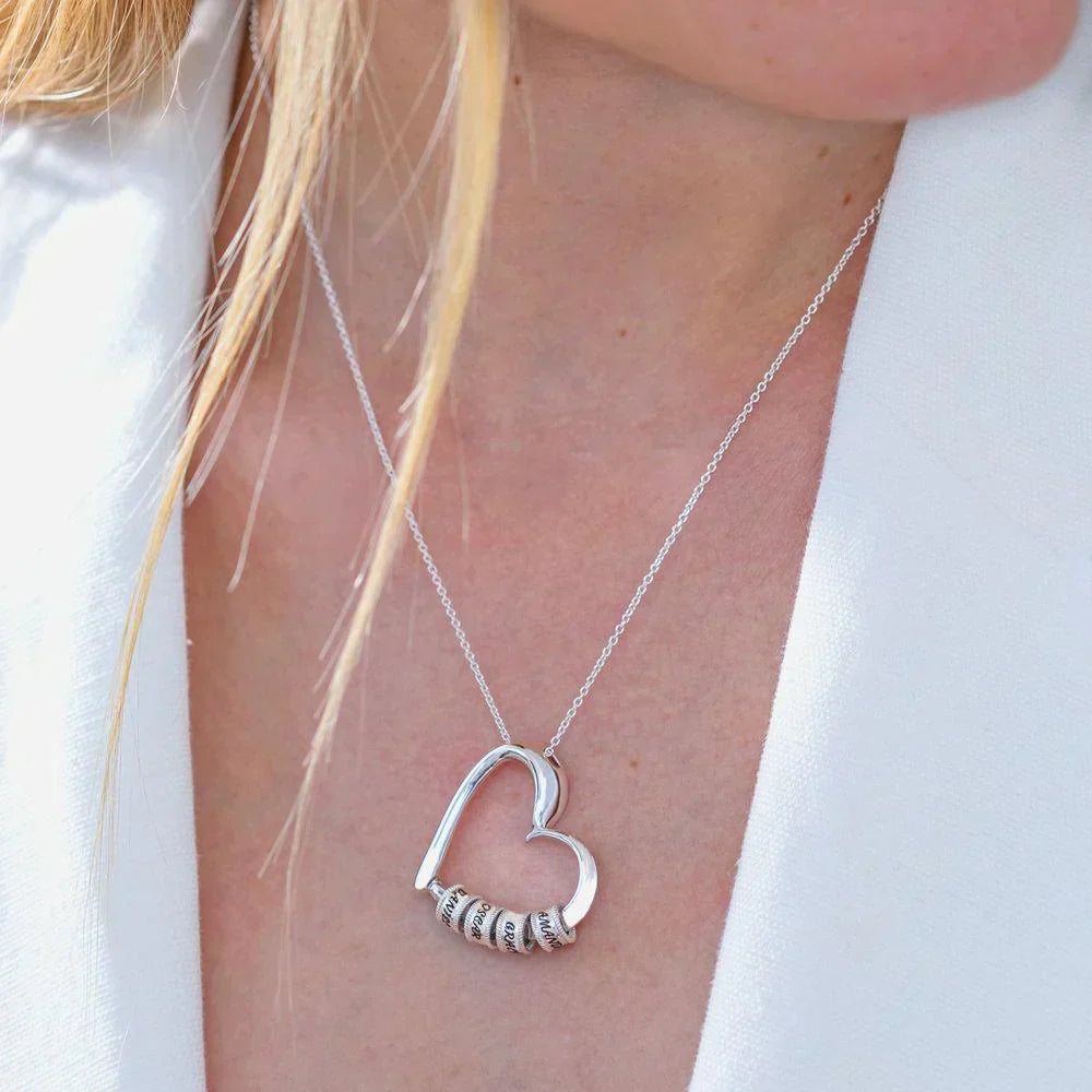 Custom Family Necklace with Engraved Names