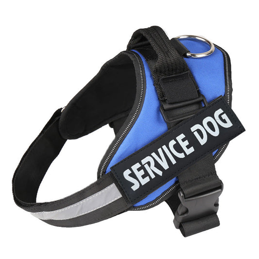 Customizable No-Pull Dog Harness Vest with Front Clip