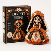 Day of the Dead Patchwork Doll Beginner DIY Craft Kit