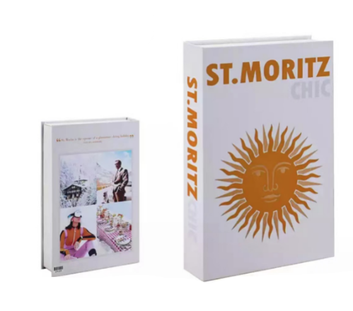 Decorative Coffee Table Books with Graphic Cover