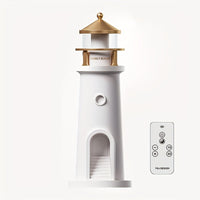 Decorative Lighthouse Table Lamp with Adjustable Light for Interiors