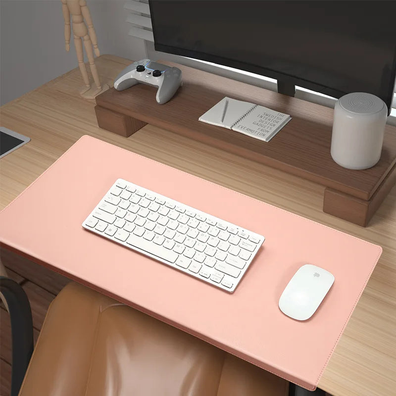 Desk Mat with Wrist & Elbow Guard Mouse Pad – Non-Slip Office Desk Pad for Gaming & Work