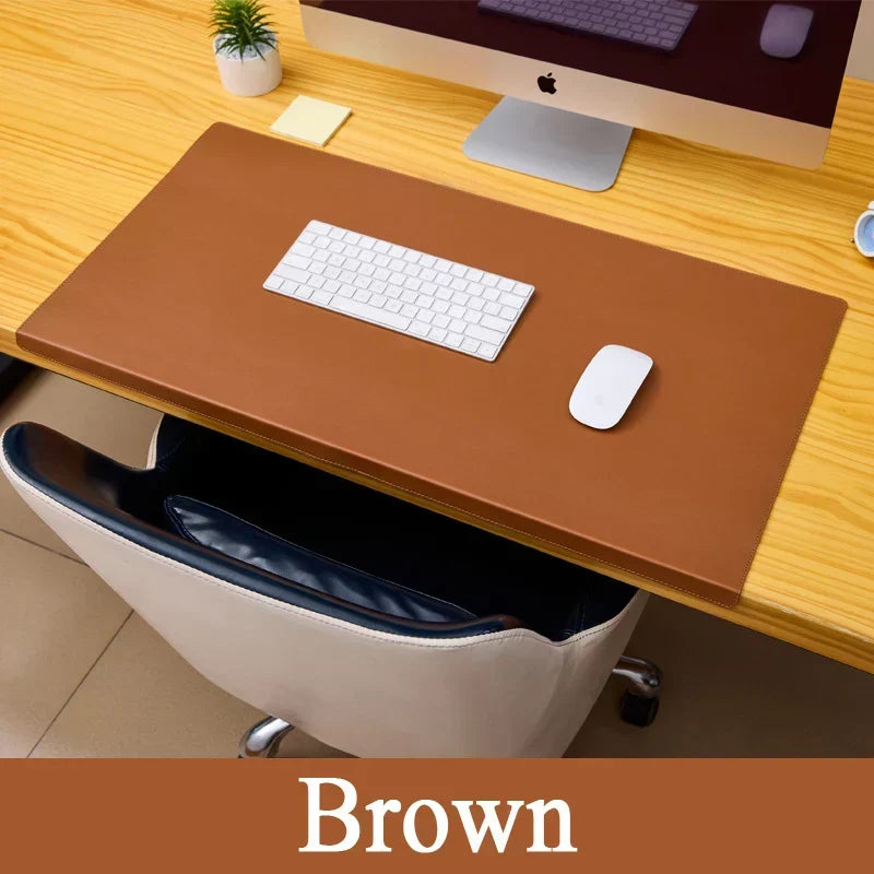 Desk Mat with Wrist & Elbow Guard Mouse Pad – Non-Slip Office Desk Pad for Gaming & Work