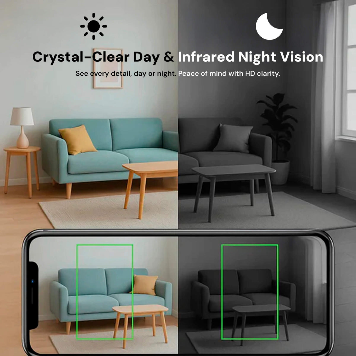Discreet Wireless 1080P HD Security Camera with Audio