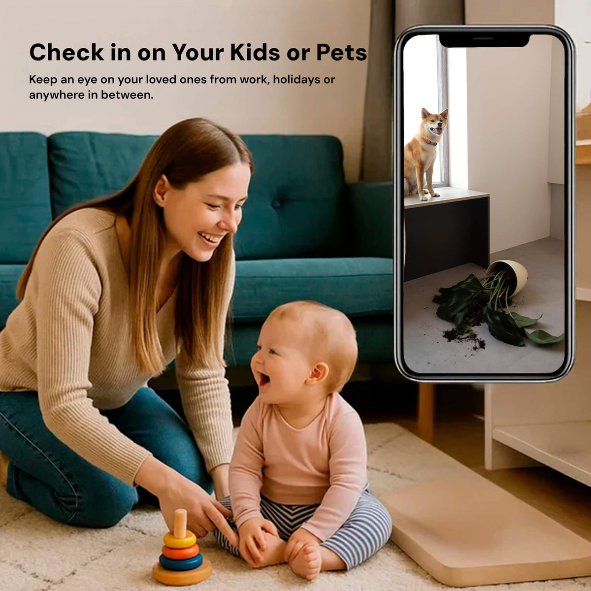Discreet Wireless 1080P HD Security Camera with Audio