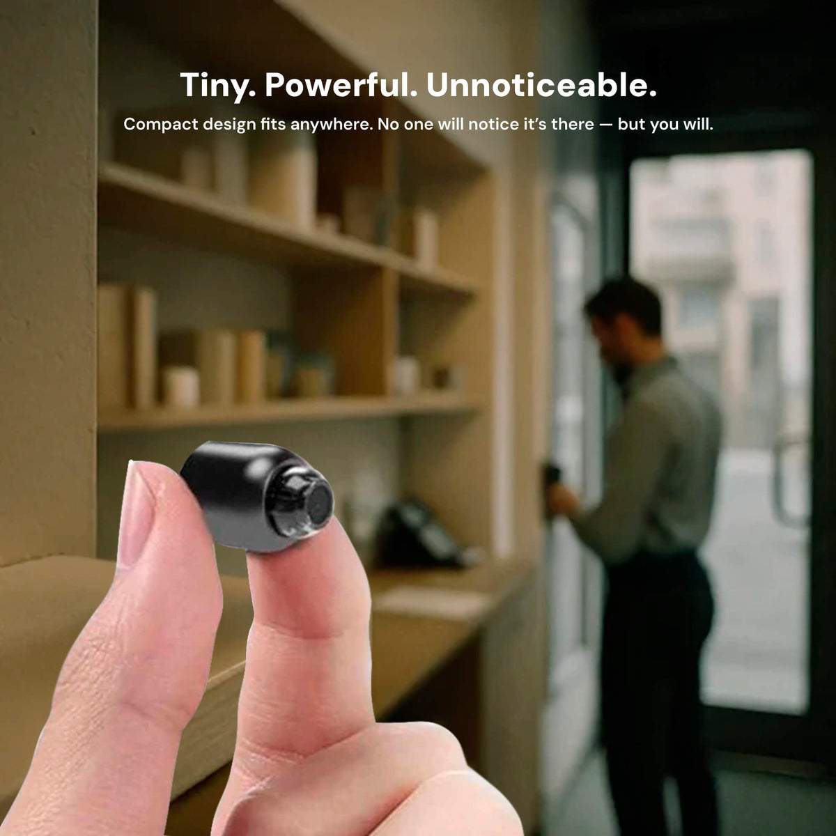 Discreet Wireless 1080P HD Security Camera with Audio