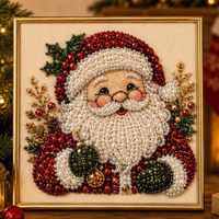 DIY Elegant Pearl Christmas Decoration