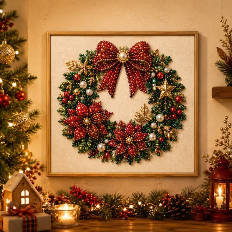 DIY Elegant Pearl Christmas Decoration
