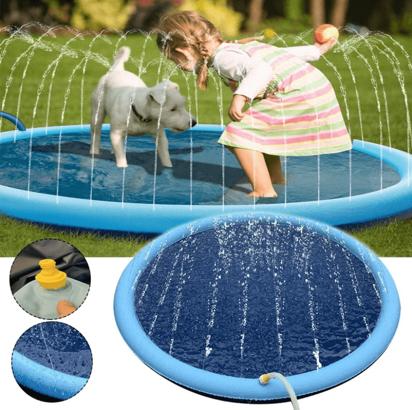 Dog Cooling Splash Pad – For Cooling Off and Playing in the Summer Heat