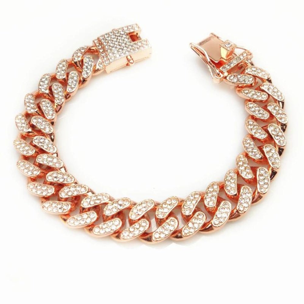 Dog Gold Chain Collar