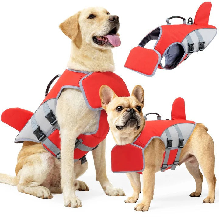 Dog Life Jacket with Buoyancy Support