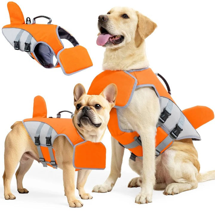 Dog Life Jacket with Buoyancy Support