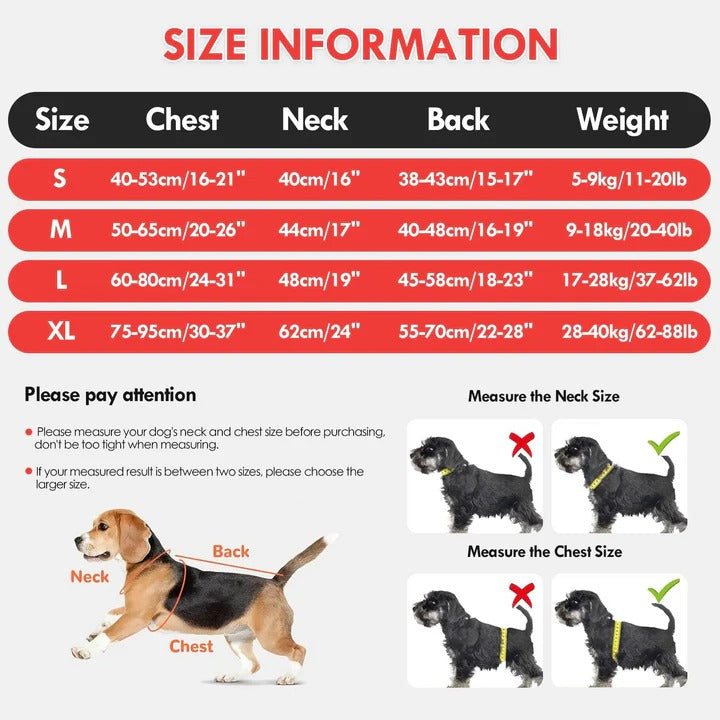 Dog Life Jacket with Buoyancy Support