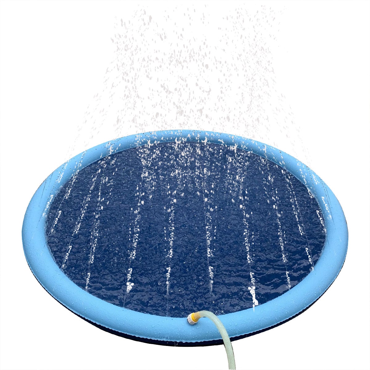 Dog Pool with Water Sprinkler