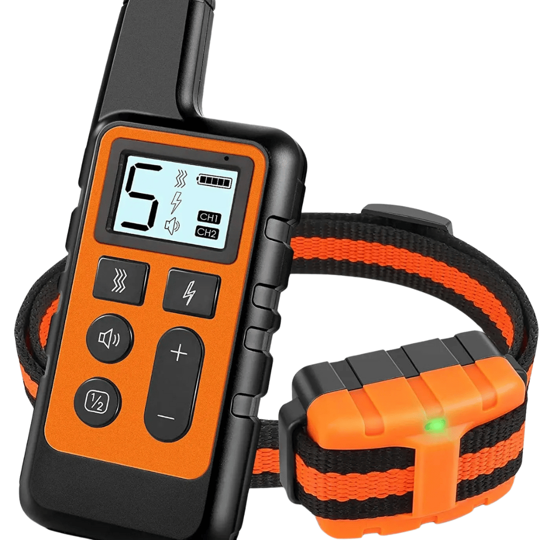 Dog Training Collar with 5-Level Adjustable Remote Control