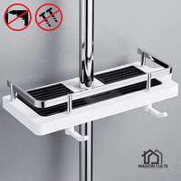 Drill-Free Shower Caddy - Easy Installation