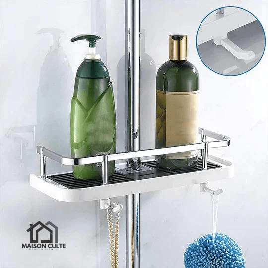 Drill-Free Shower Caddy - Easy Installation