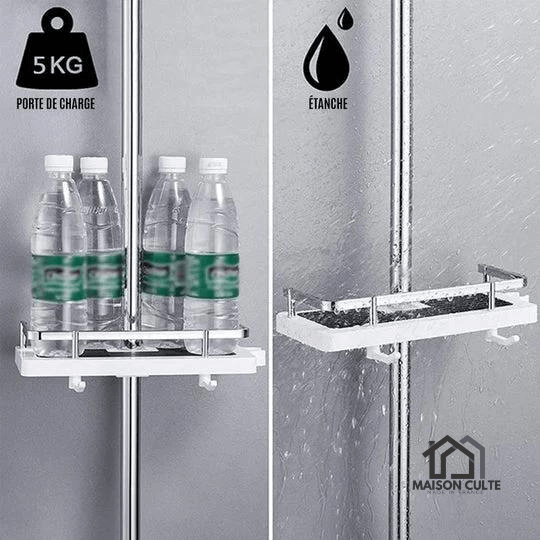 Drill-Free Shower Caddy - Easy Installation