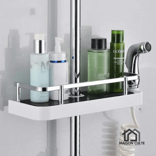 Drill-Free Shower Caddy - Easy Installation