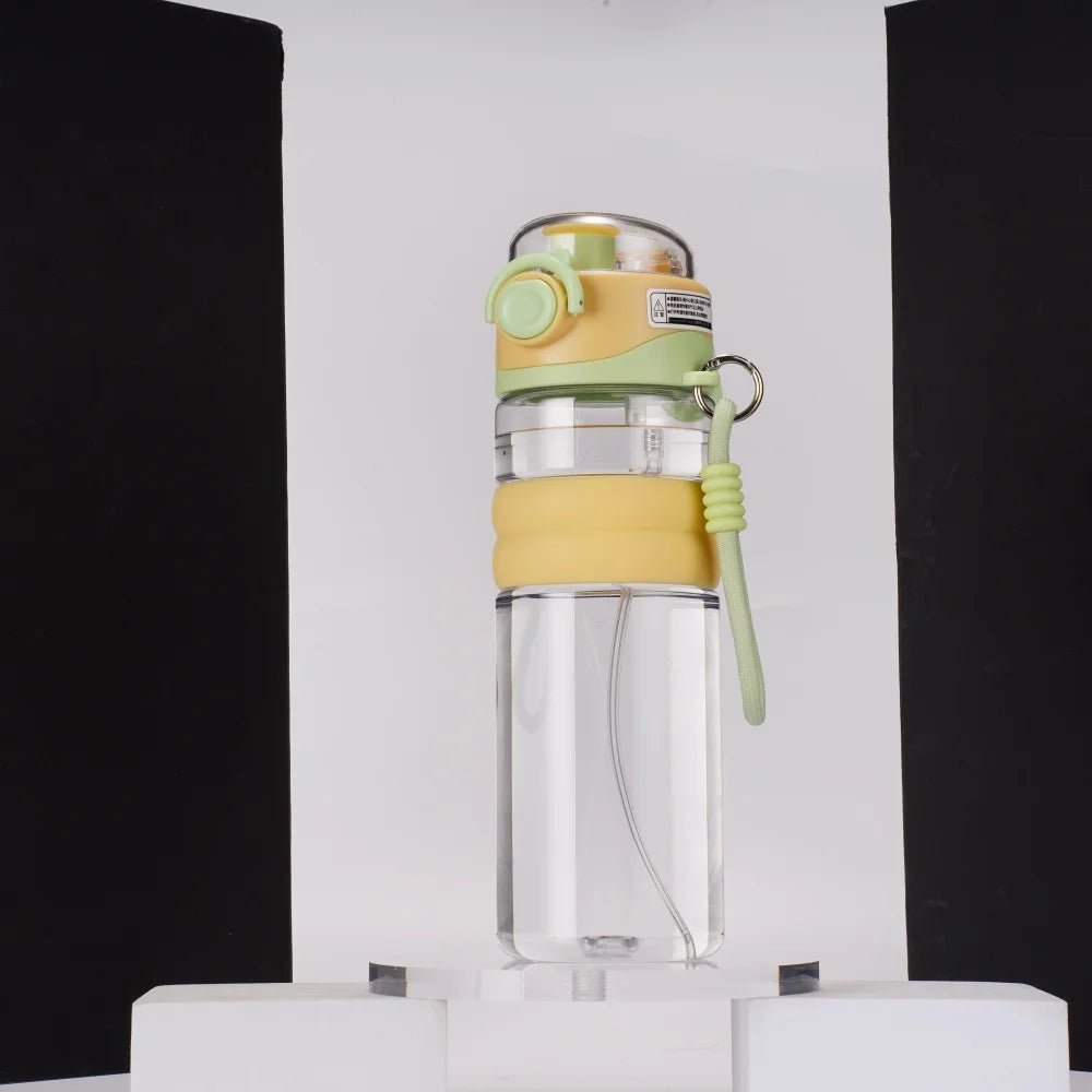 Drinking Bottle - Leakproof Water Bottle With Mist Sprayer