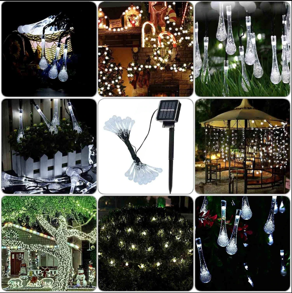 Droplet String Lights