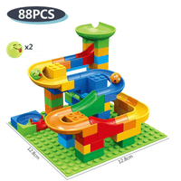 Educational Kids' Ball Track Building Blocks Set - Slide Maze Toy
