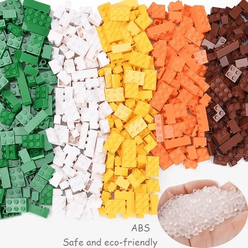 Educational Kids' Ball Track Building Blocks Set - Slide Maze Toy
