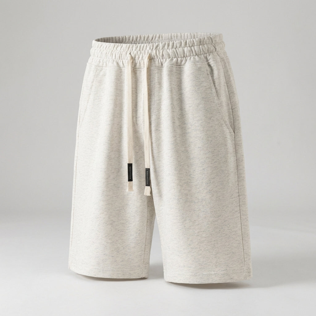 Elastic Waist Drawstring Shorts